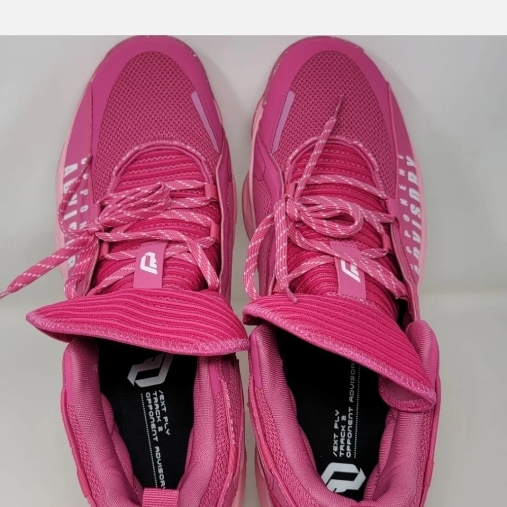 Adidas Dame 7 SM EXTPLY Basketball Sneaker Pink Blast Men’s Size 19 GW7909 New
